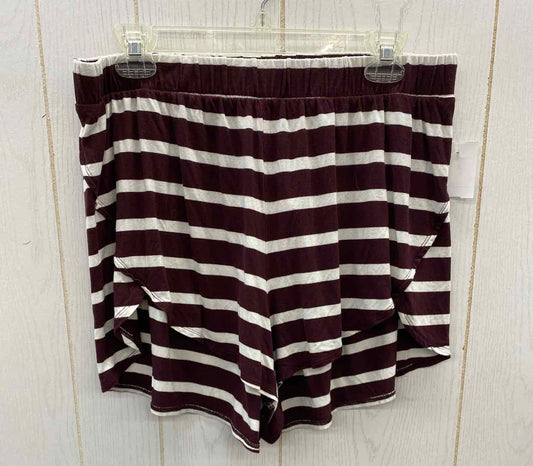 Old Navy Burgundy Womens Size L Shorts