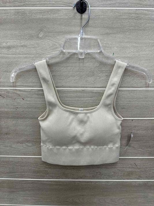 Zenana Size L Beige Womens Tank Top