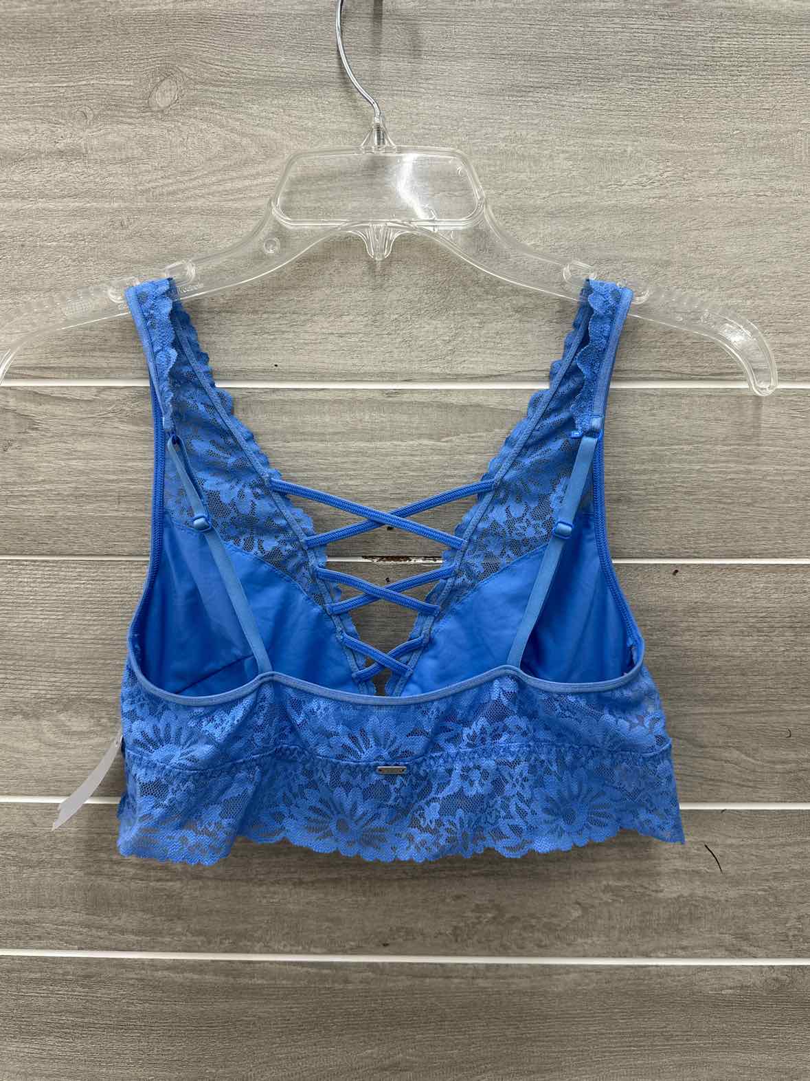 PINK Blue Womens Women Size L Bra