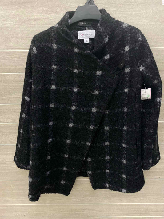 Liz Claiborne Gray Womens Size Small Jacket (Outdoor)