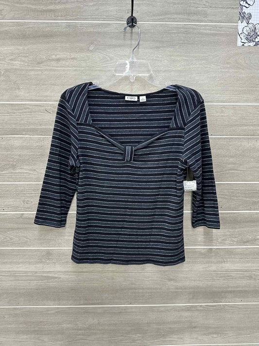CATO Black Womens Women Size Small Shirt
