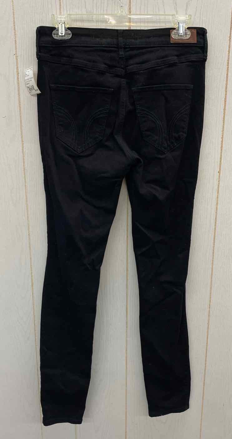 Hollister Black Womens Size 7 Long Jeans