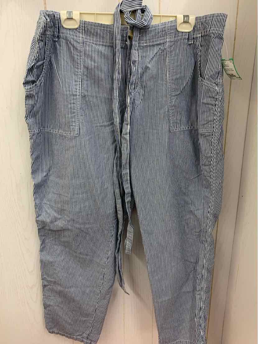 Liz Claiborne Blue Womens Size 16W Pants