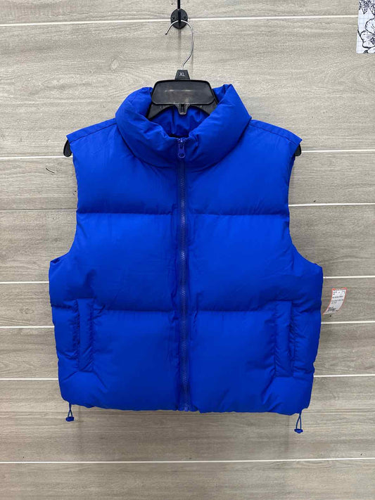 Size S Blue Womens Vest