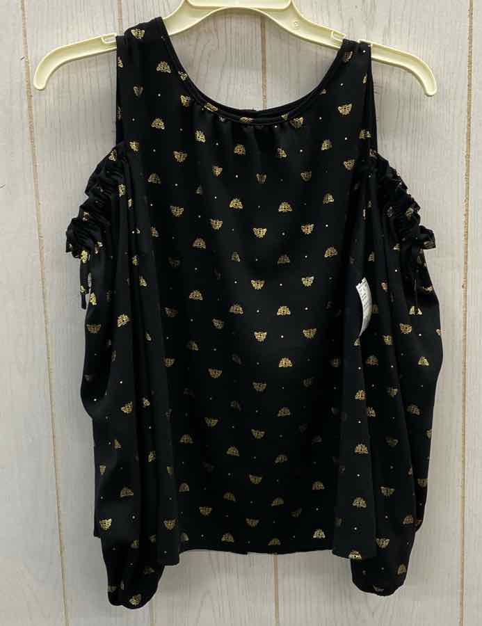 Lauren Conrad Black Womens Size Small Shirt