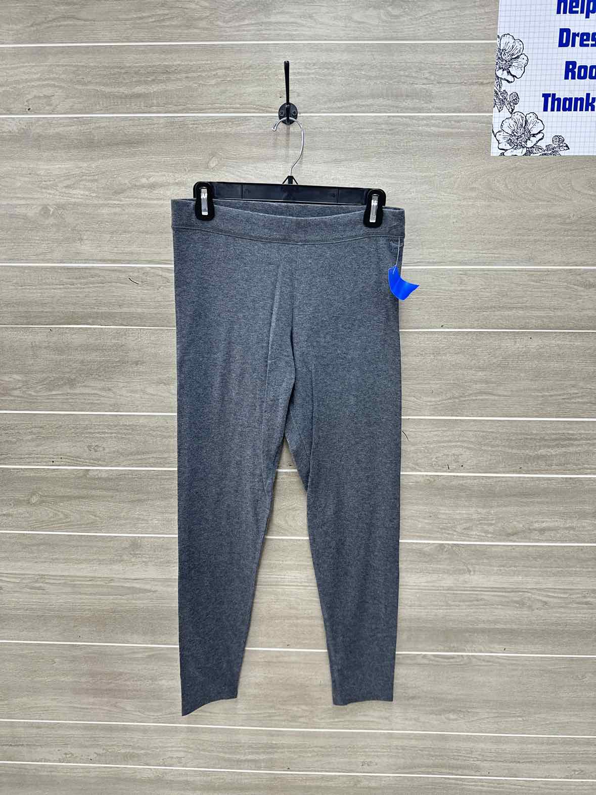 PINK Size M Gray Womens Leggings