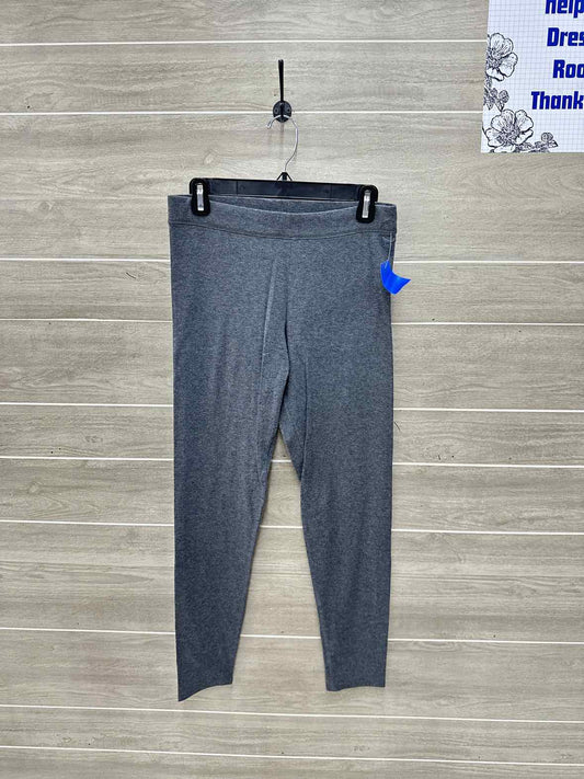 PINK Size M Gray Womens Leggings