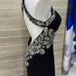 Black Womens Women Size 10/12 Gown/Evening Wear