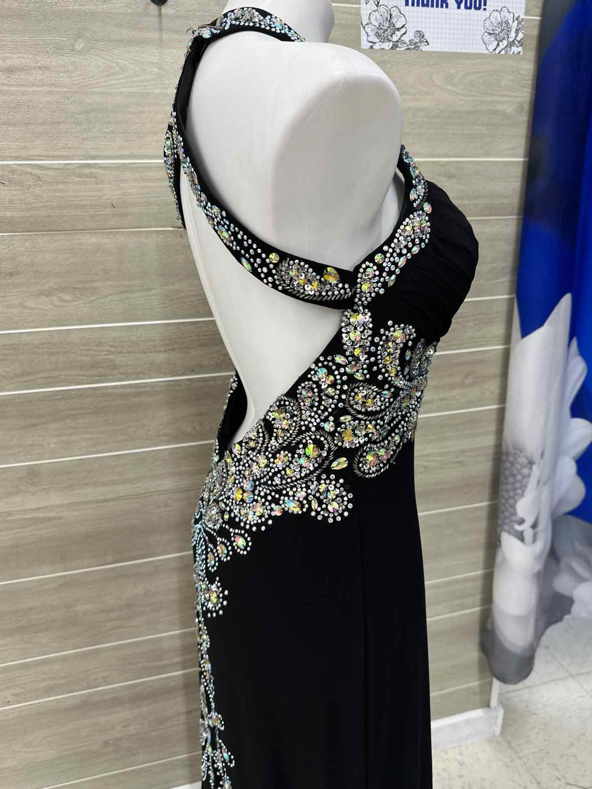 Black Womens Women Size 10/12 Gown/Evening Wear