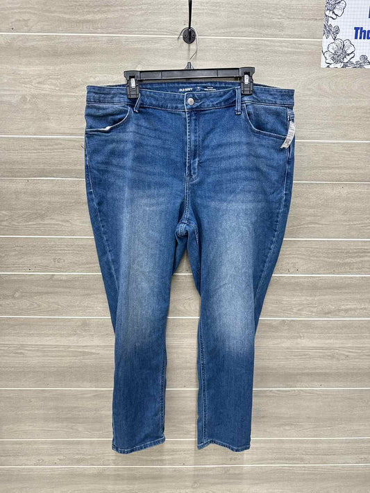 Old Navy Blue Womens Women Size 18 Short Jeans