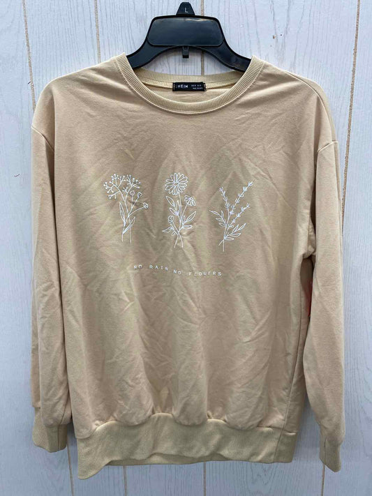 Shein Tan Womens Size M Shirt