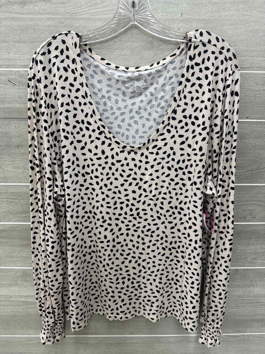 Maurices Size XL Tan Womens Shirt
