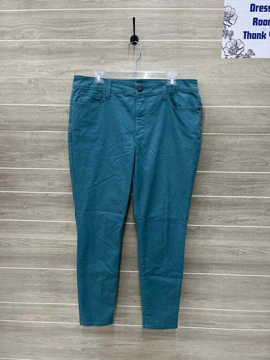 SJB Teal Womens Women Size 16 Pants