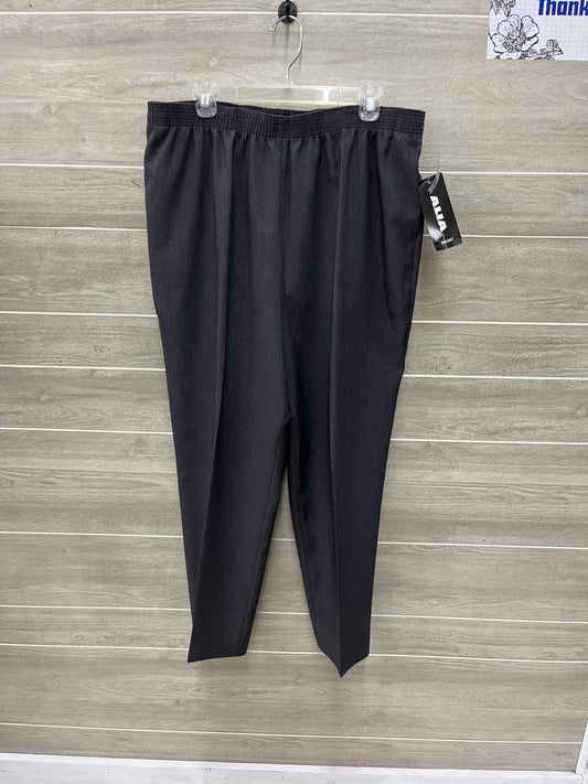 Alia Size 18 Gray Plus Pants