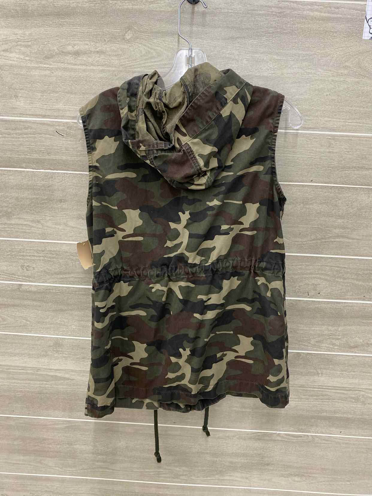 Zenana Olive Womens Size M Vest