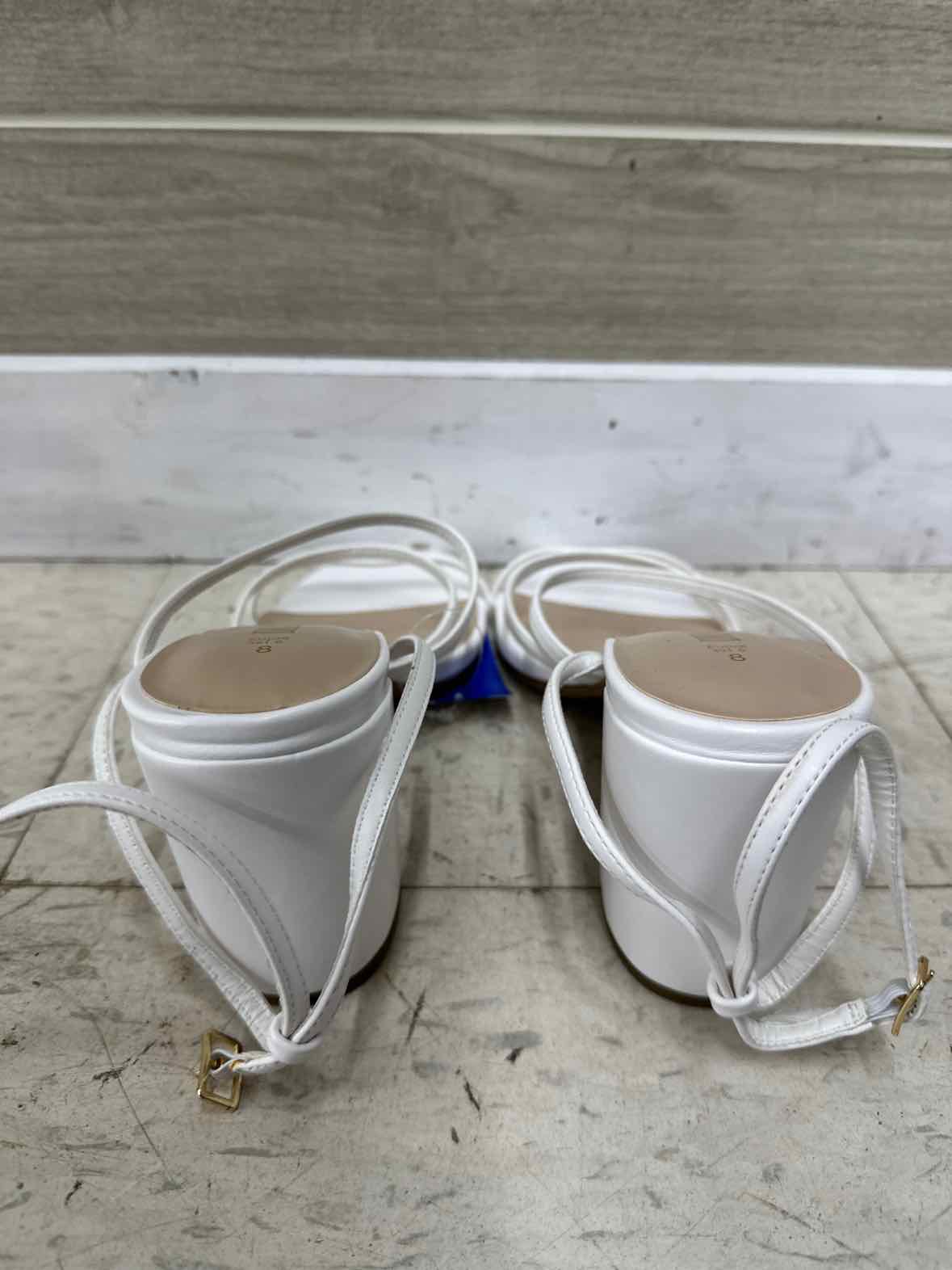 Dream Pairs US Shoe Size 8 White Womens Sandals