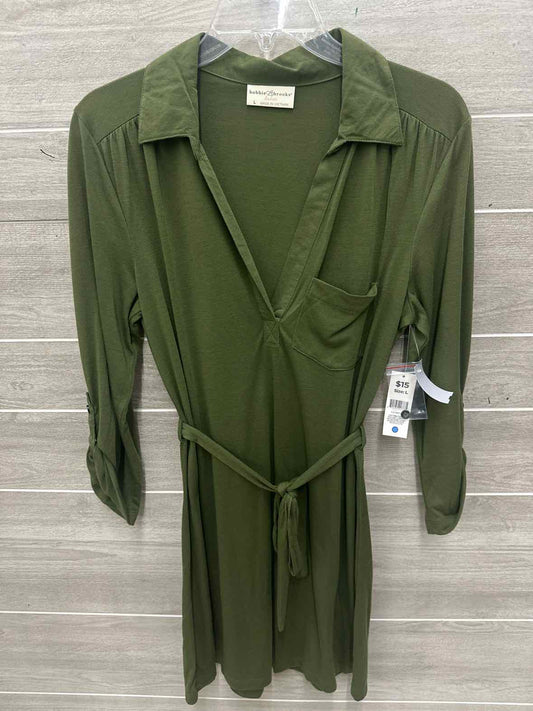 Bobbie Brooks Size L Olive Womens Shirt