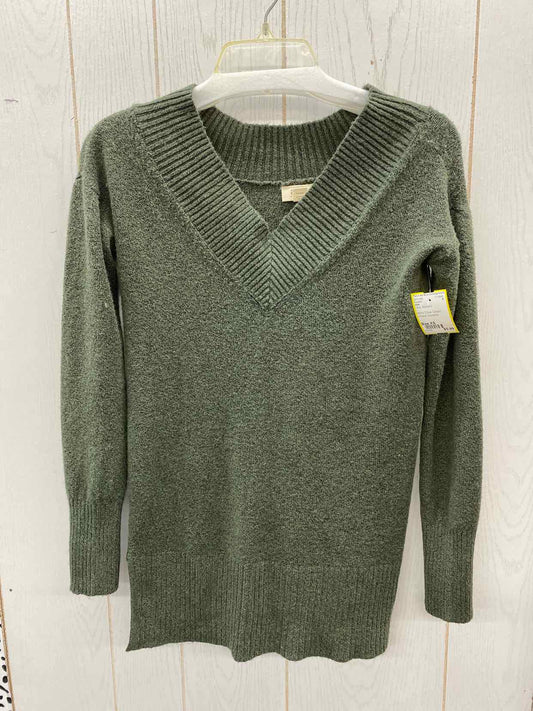 ANA Olive Womens Size XS Sweater