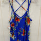 Paper Moon Blue Womens Size Small Tank Top