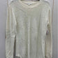 Cream Womens Size Small Sweater