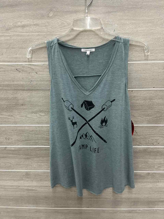 Maurices Size M Green Womens Tank Top