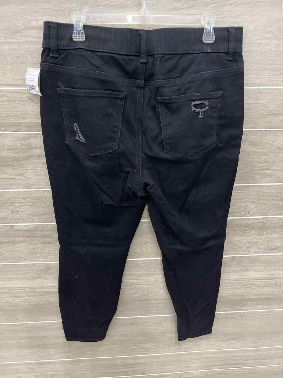 Maurices Black Womens Women Size 16 Short Jeans