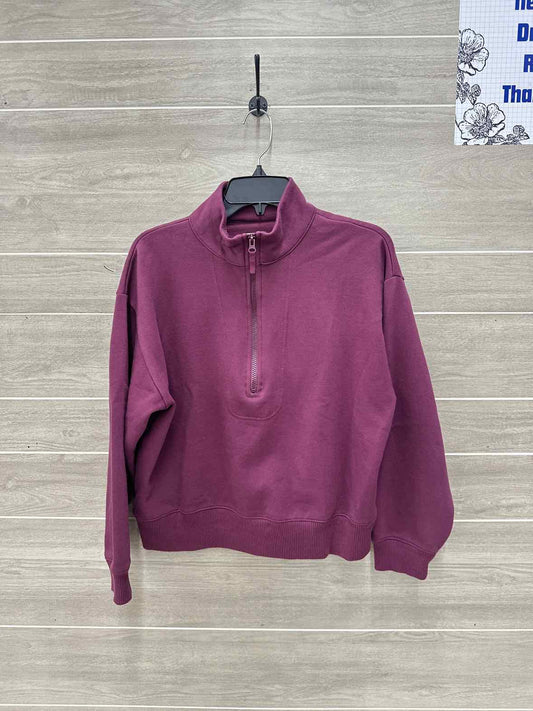A New Day Size M Burgundy Womens Sweatshirt