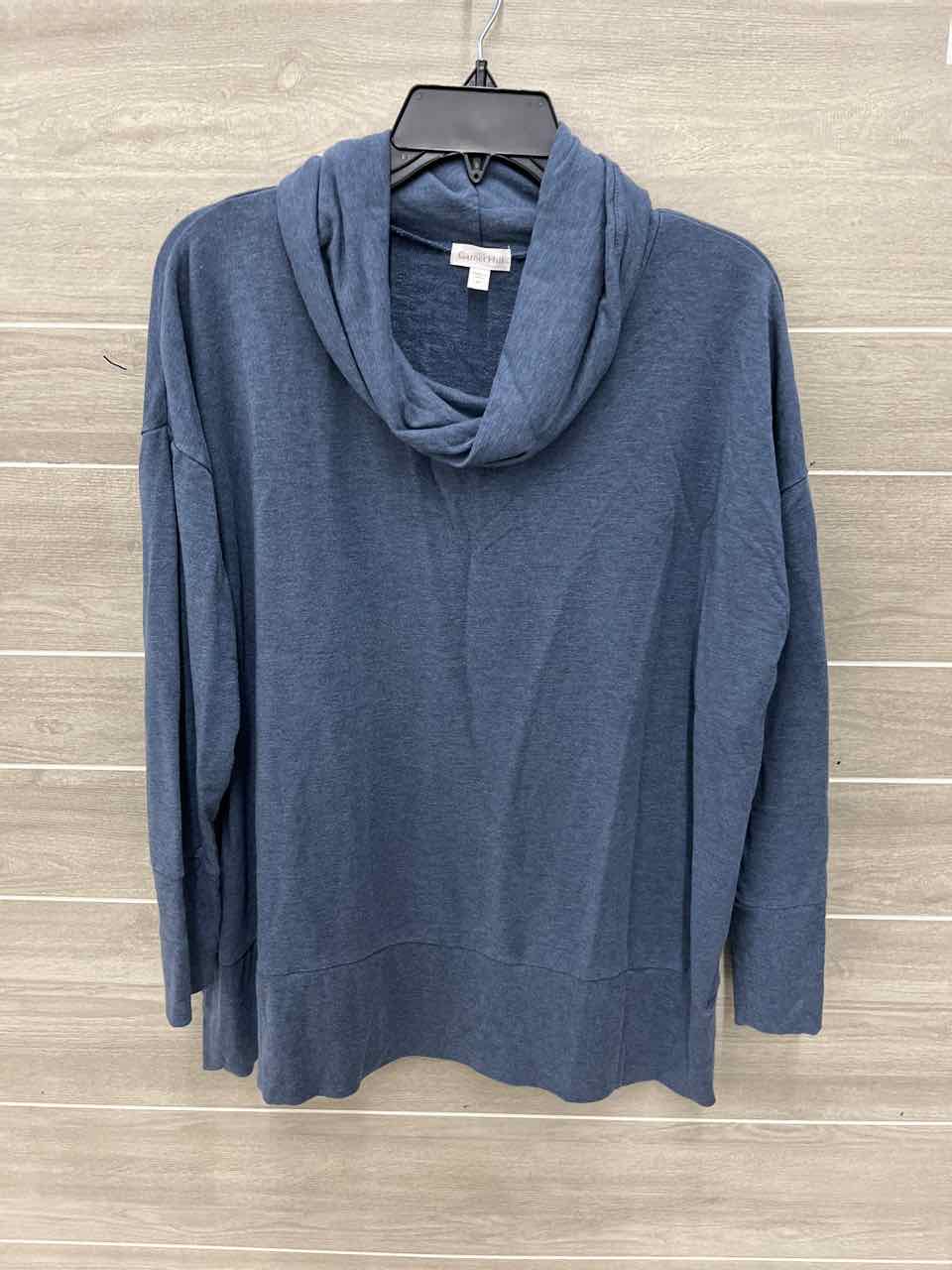 Garnet Hill Blue Womens Women Size M Shirt