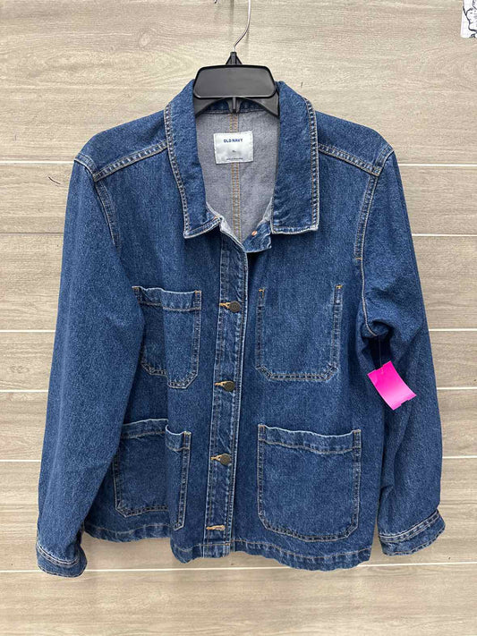 Old Navy Size XL Blue Womens Jacket (Outdoor)