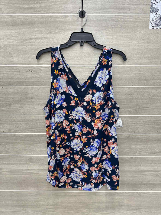 Maurices Blue Womens Women Size 18/20 Tank Top