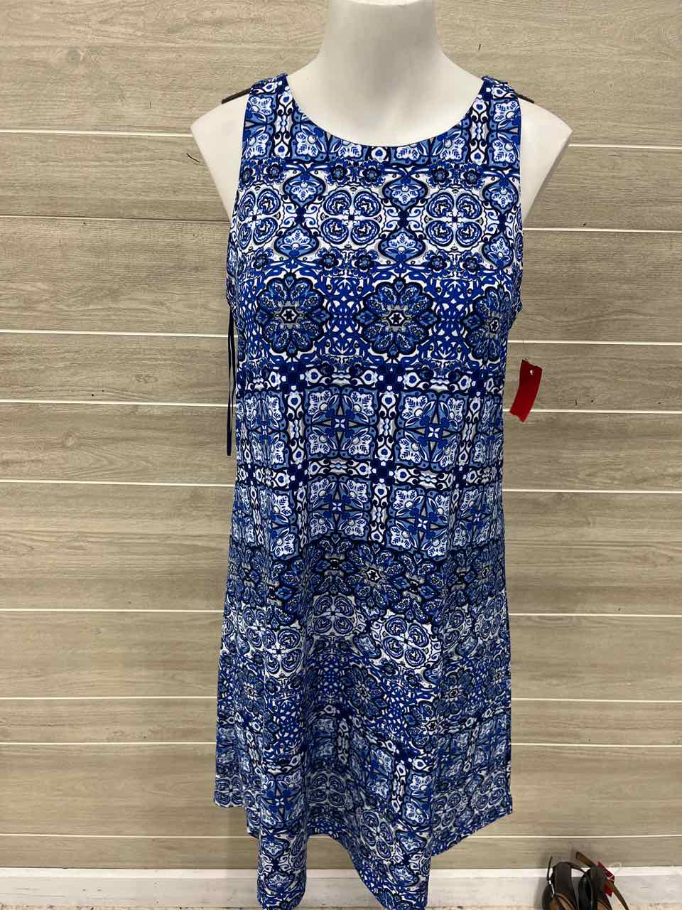 Cupio Size 10 Blue Womens Dress