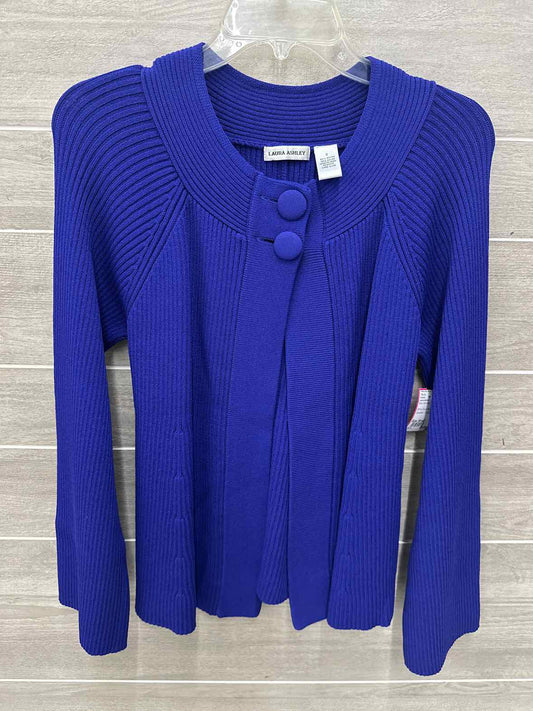 Laura Ashley Blue Womens Size Small Sweater
