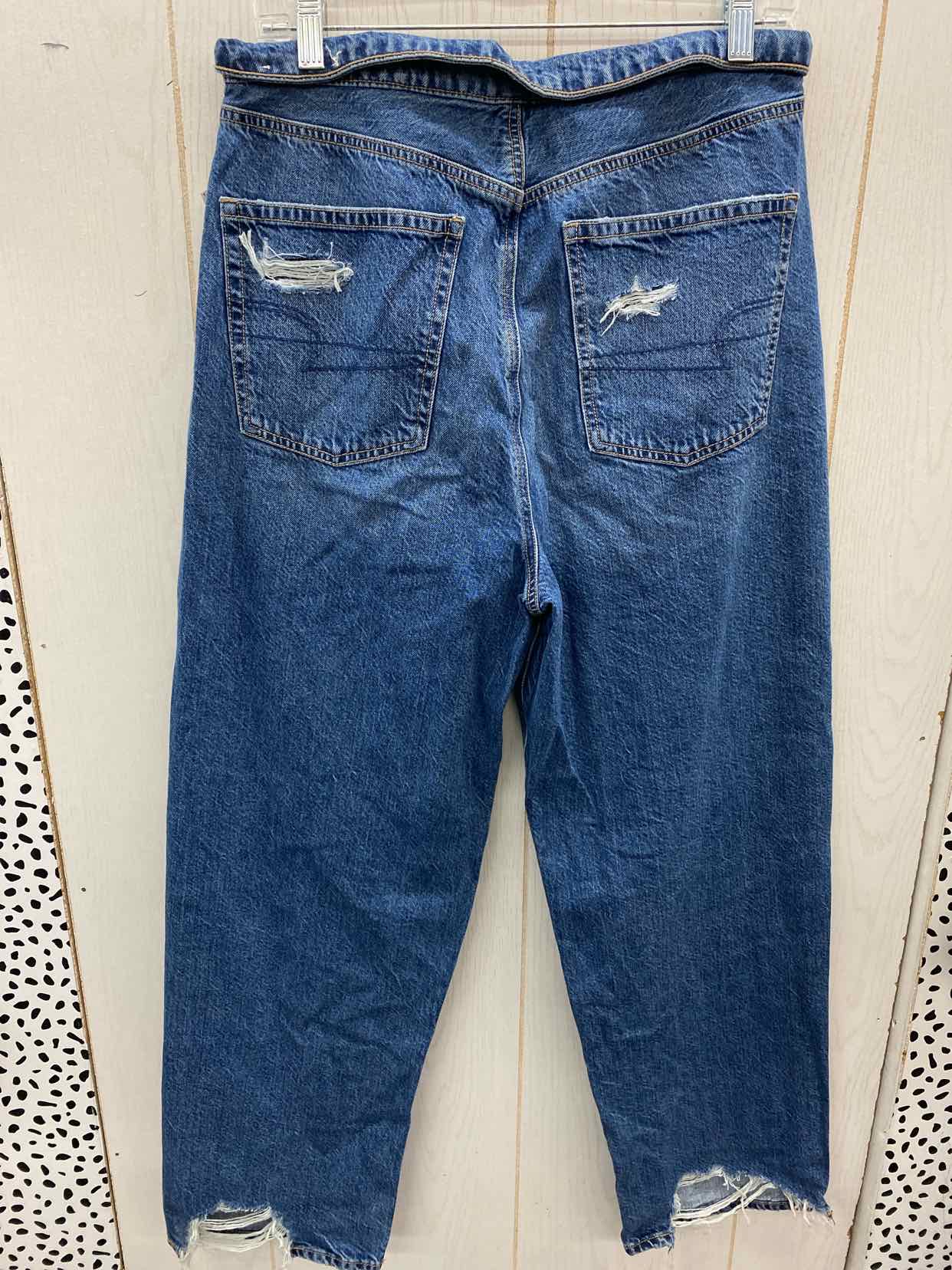 American Eagle Blue Womens Size 12 Short Jeans