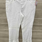 INC Size 10 White Womens Jeans