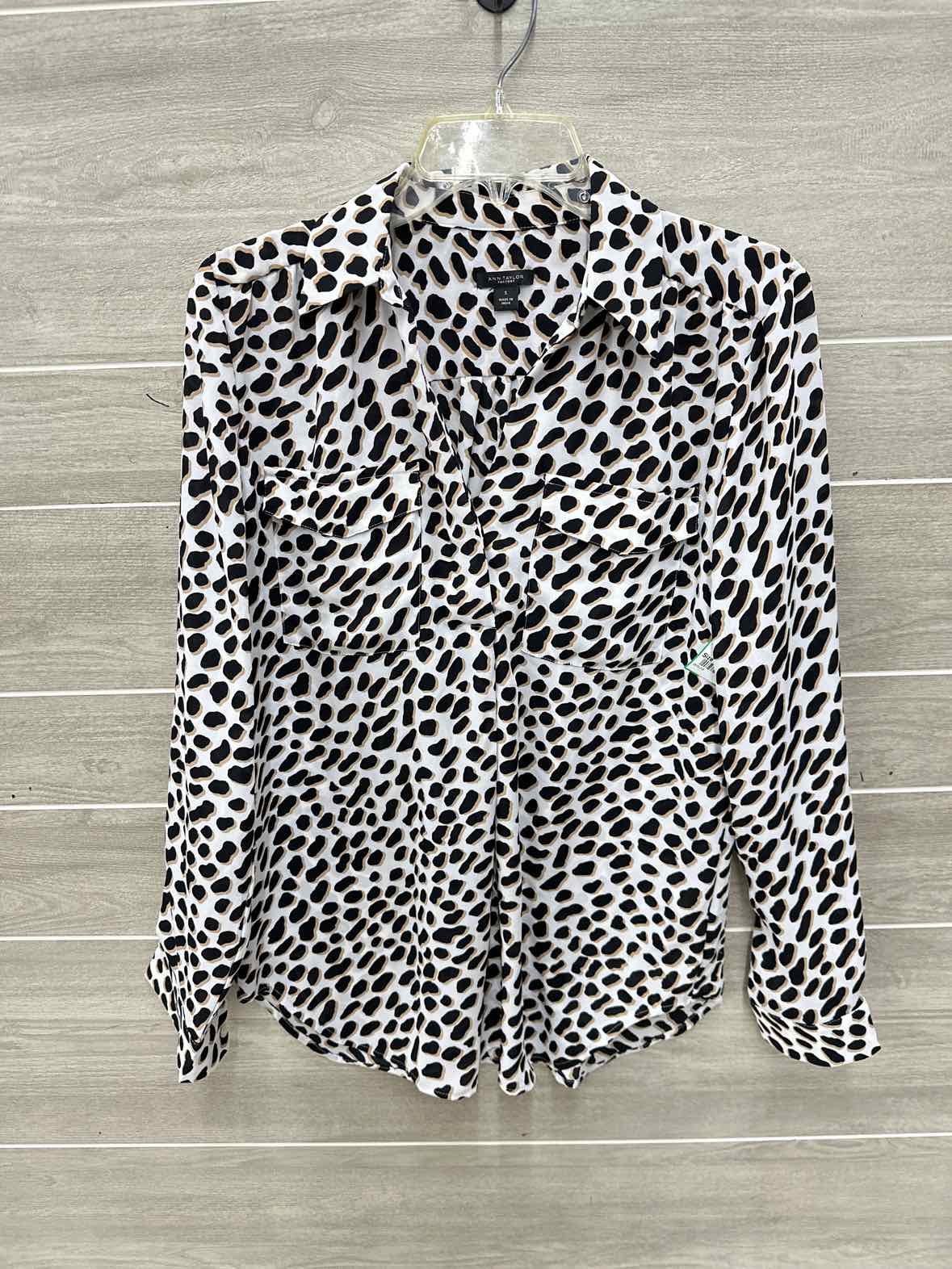 Ann Taylor Size S Black Womens Shirt