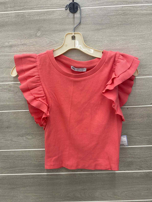ZARA Coral Junior Size Small Tank Top
