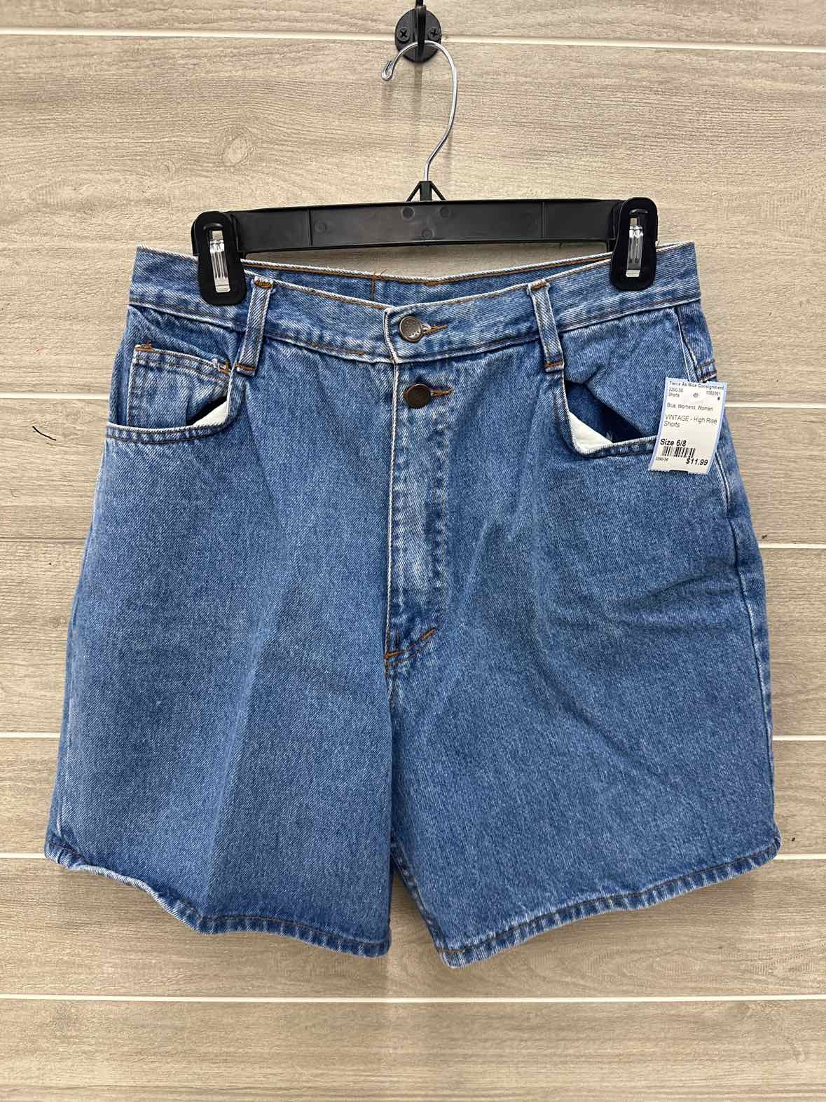 Size 6/8 Blue Womens Shorts