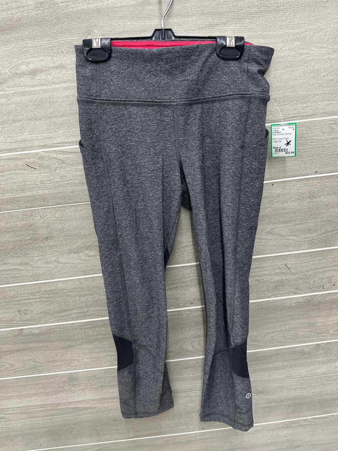 Lululemon Size 4 Gray Womens Leggings