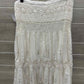 Size L/XL Cream Womens Skirt