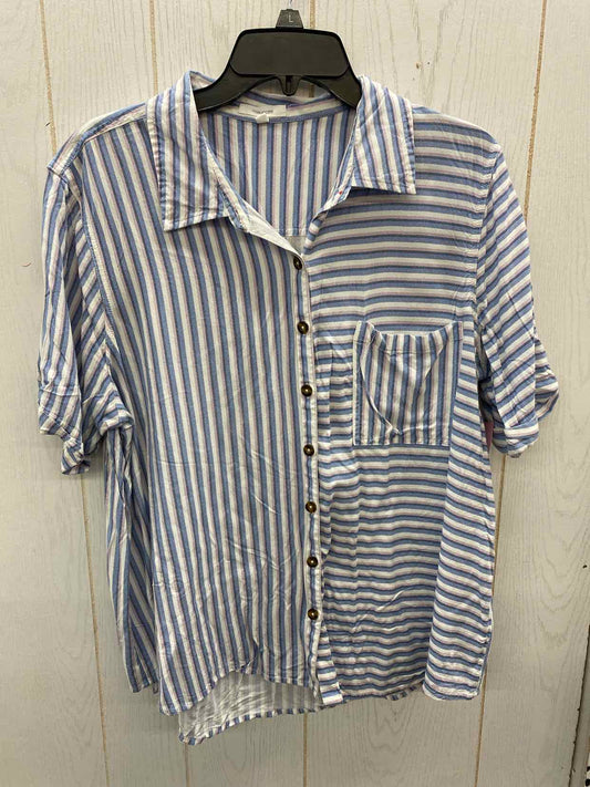 Maurices Blue Womens Size 18/20 Shirt