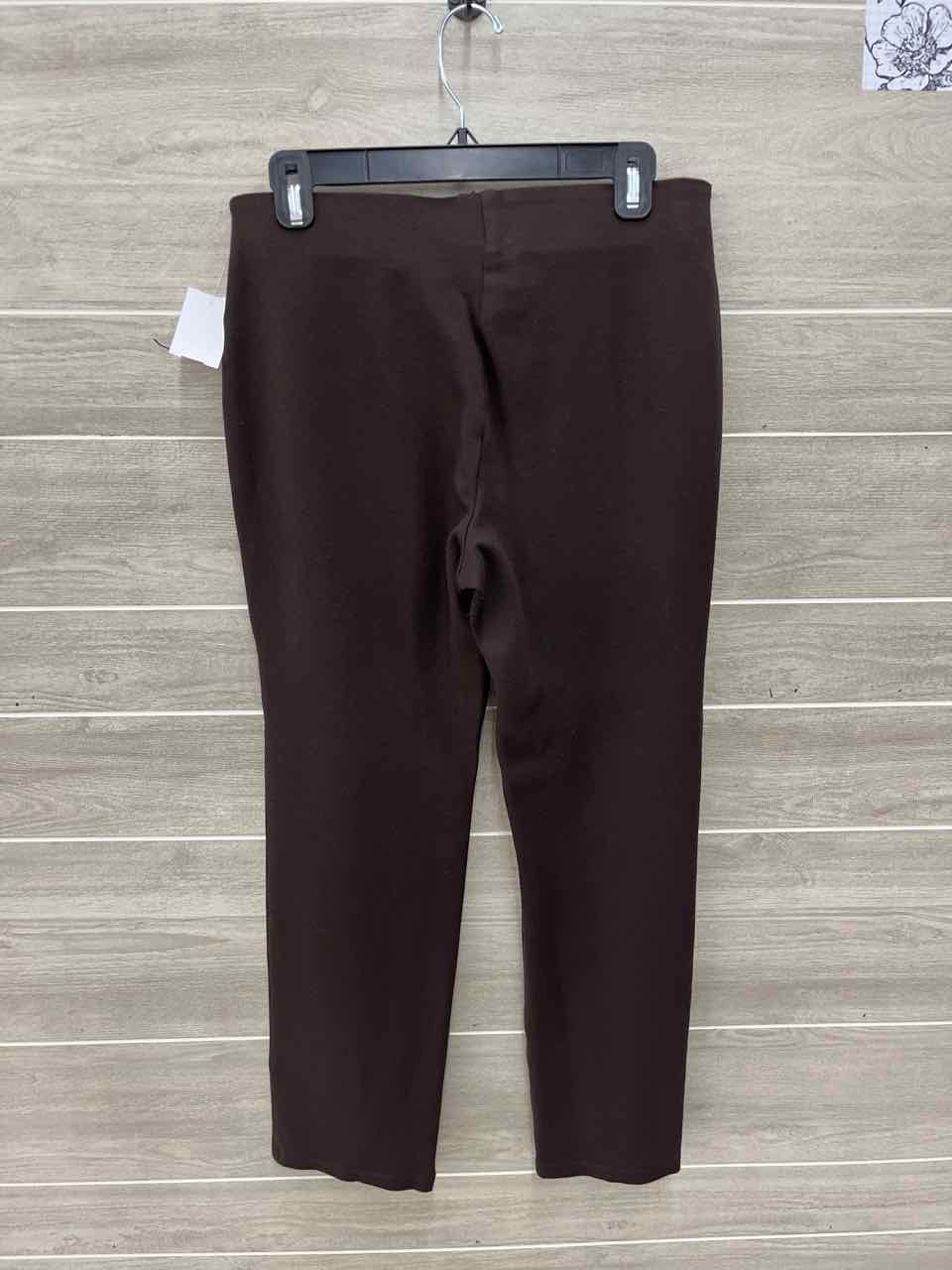 JM Collection Brown Womens Women Size 10 Pants