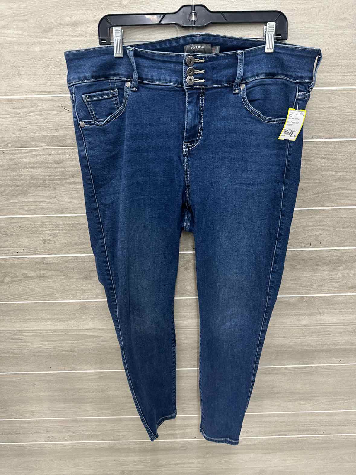 Torrid Size 16 Short Blue Petite Jeans