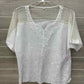 Cream Womens Size 16/18 Shirt