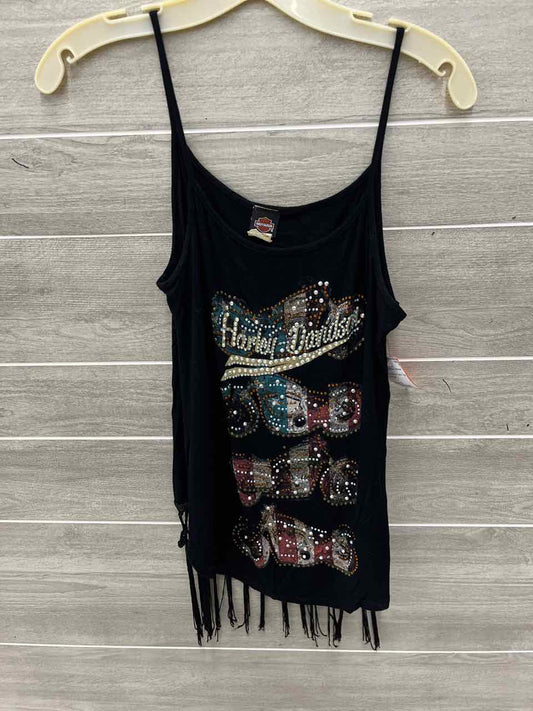 Harley Davidson Black Womens Women Size M Tank Top
