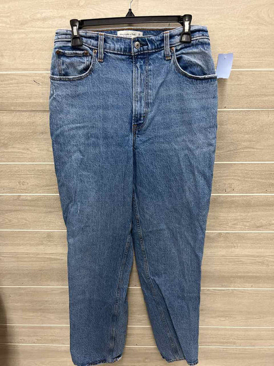 Abercrombie & Fitch Size 10 Long Blue Womens Jeans