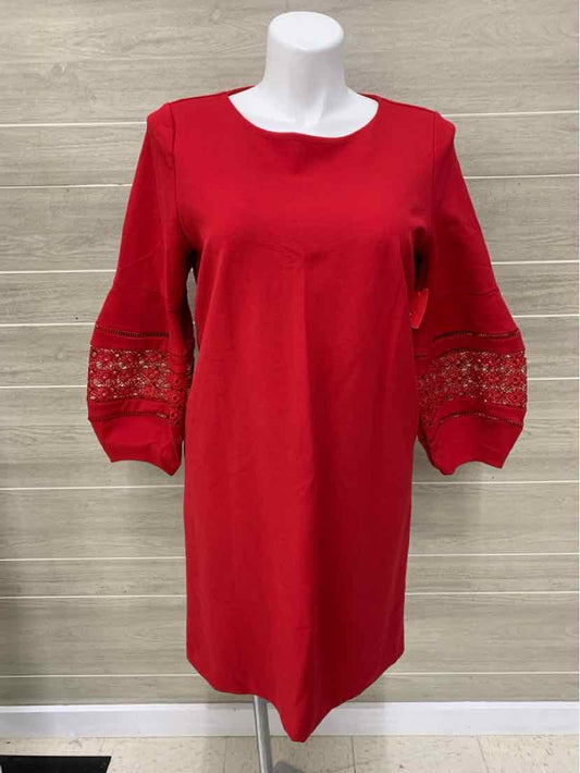 Chico's Red Womens Size 12/14 Dress