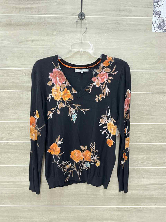 Daniel Rainn Black Womens Women Size L Sweater