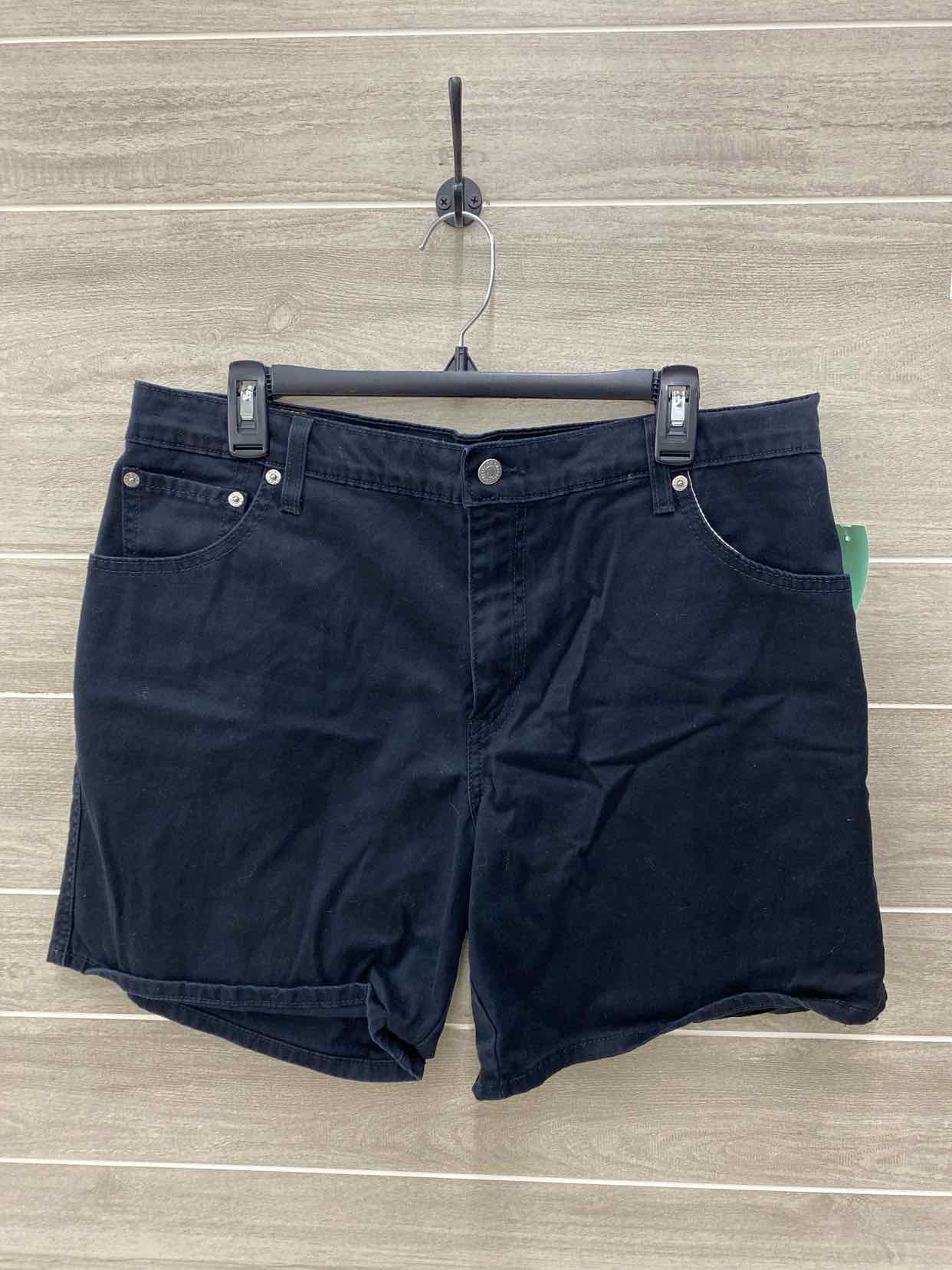 Levis Black Womens Size 16 Shorts