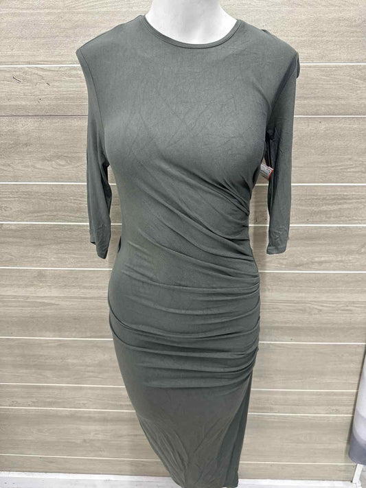 Helmut Lang Size XS/S Olive Womens Dress