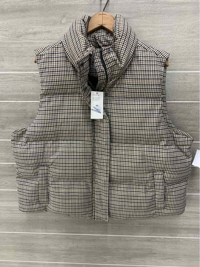 A New Day Brown Womens Size XXL Vest